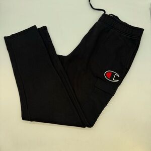 Champion Authentic Athleticwear Black Cargo Jogger Sweatpants Men’s L/G